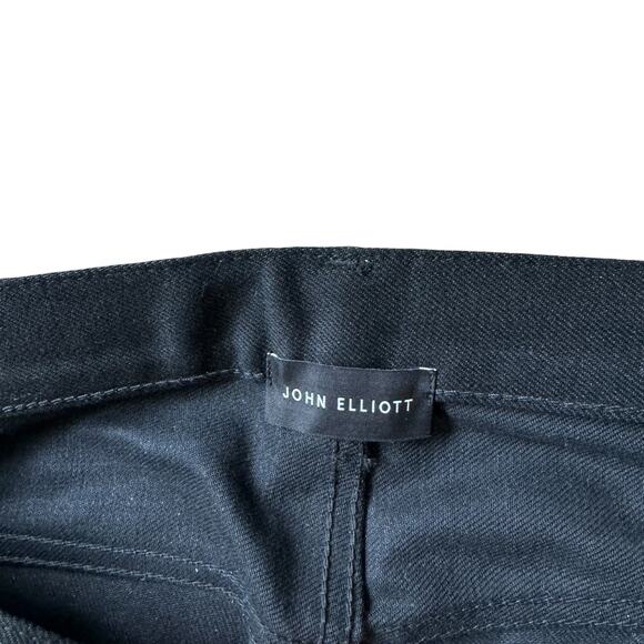 John Elliot Straight Leg Black Jeans - Picture 3 of 9